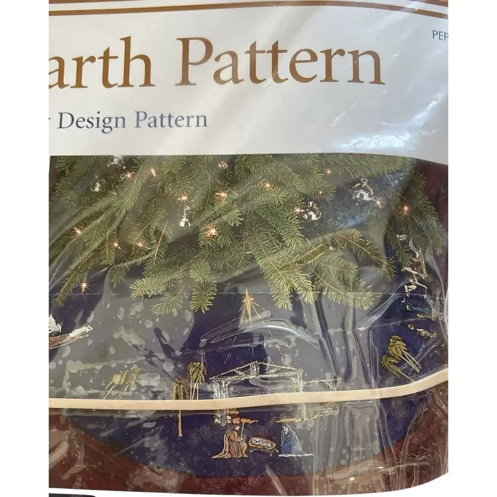 SEWING WITH NANCY Peach On Earth Embroidery Pattern By Design‎ Pattern Kit